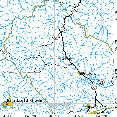 Lancing map