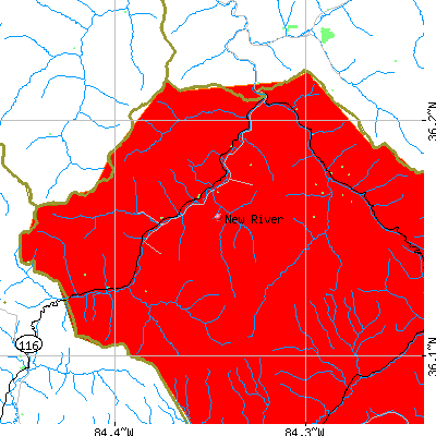 New River map