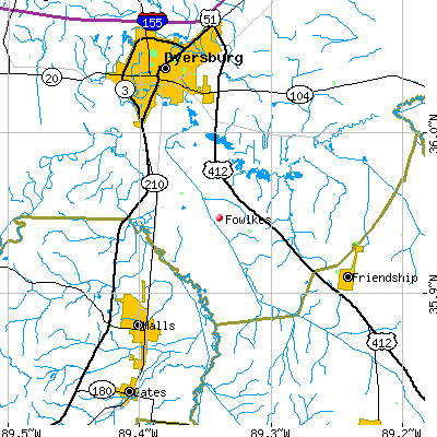 Fowlkes map