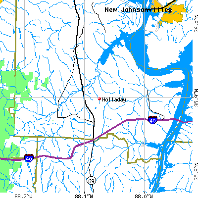 Holladay map
