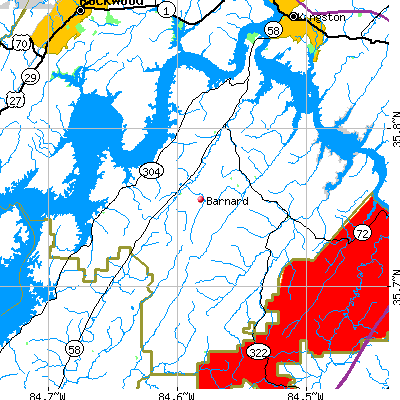 Barnard map
