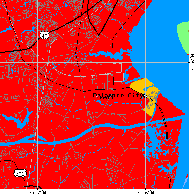 Red Lion map
