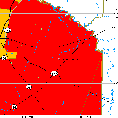 Tabernacle map