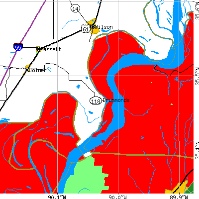 Drummonds map