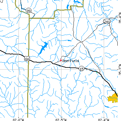 Deerfield map