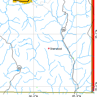 Sherwood map