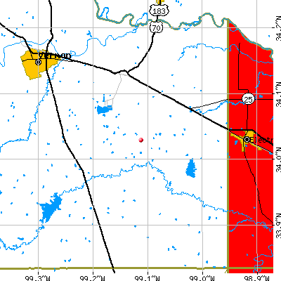 Harrold-Oklaunion map