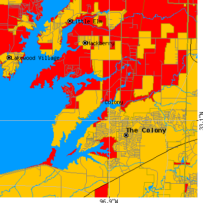 Colony map