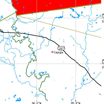 Cayuga map