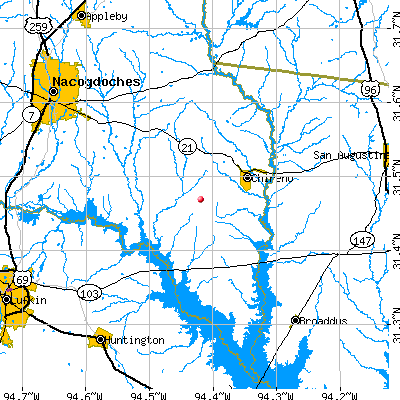 Chireno-Martinsville map
