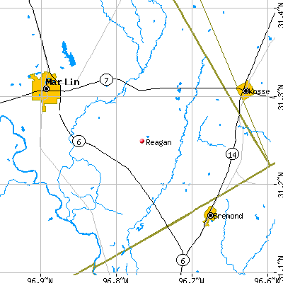 Reagan map