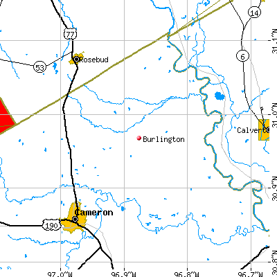 Burlington map