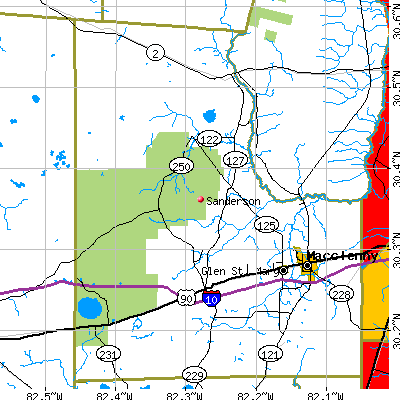 Sanderson map