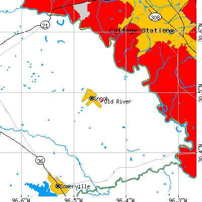 Old River map
