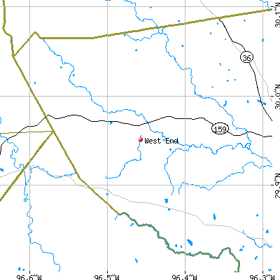 West End map