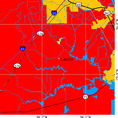 Labelle map