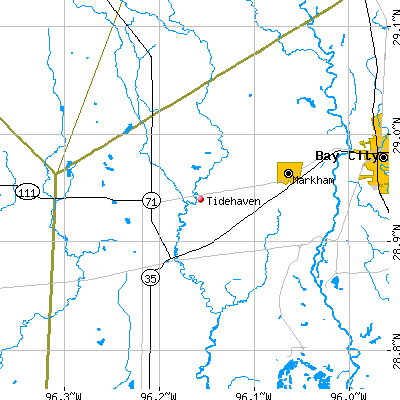Tidehaven map
