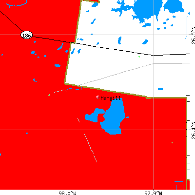 Hargill map