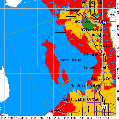 North Davis map