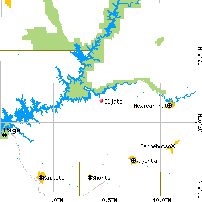 Oljato map