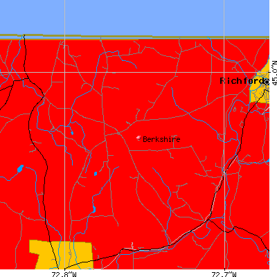 Berkshire map