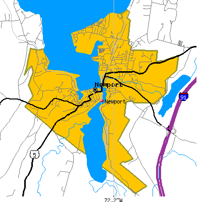 Newport map