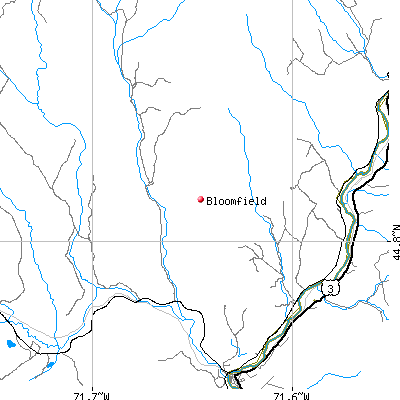 Bloomfield map