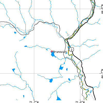Brunswick map