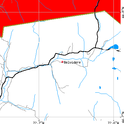 Belvidere map