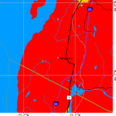 Georgia map