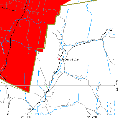 Waterville map