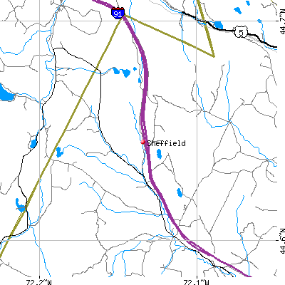 Sheffield map