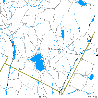 Greensboro map