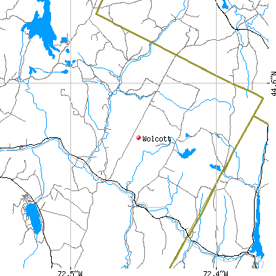 Wolcott map