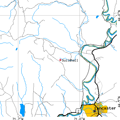 Guildhall map