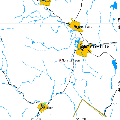 Morristown map