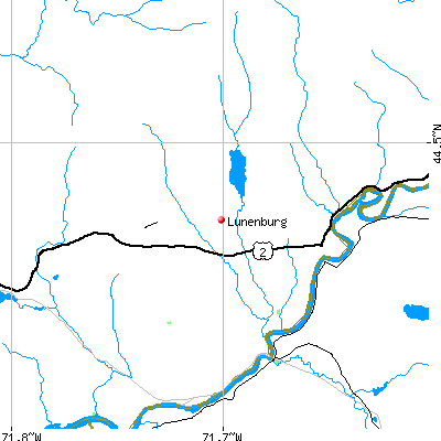 Lunenburg map