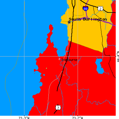 Shelburne map