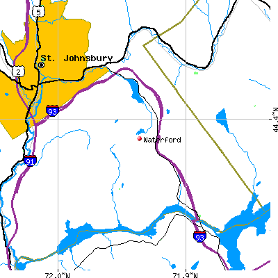 Waterford map