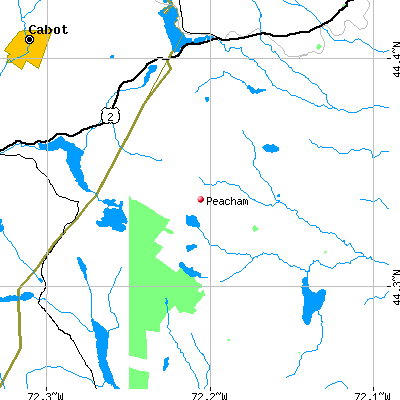 Peacham map