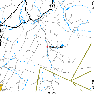Plainfield map
