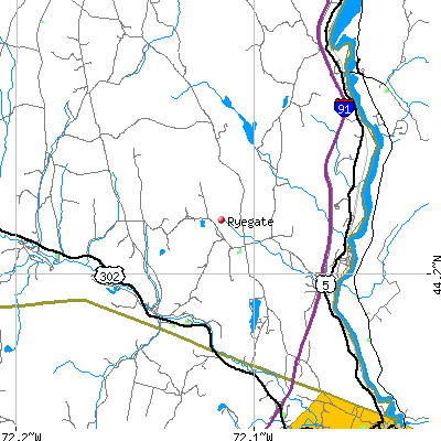 Ryegate map