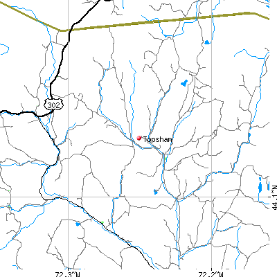 Topsham map