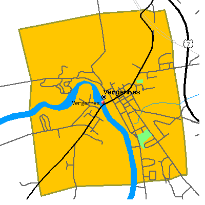 Vergennes map