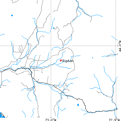 Ripton map