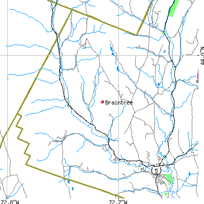 Braintree map