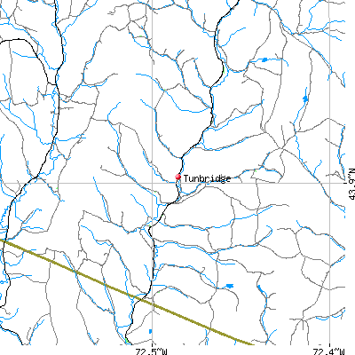 Tunbridge map