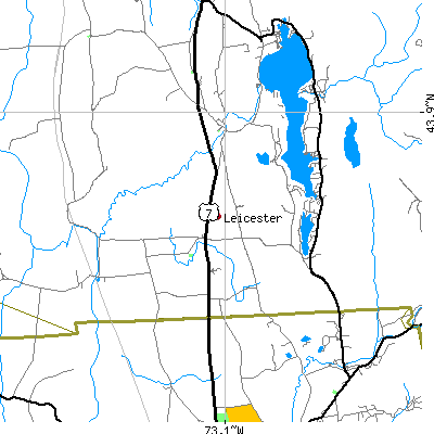 Leicester map