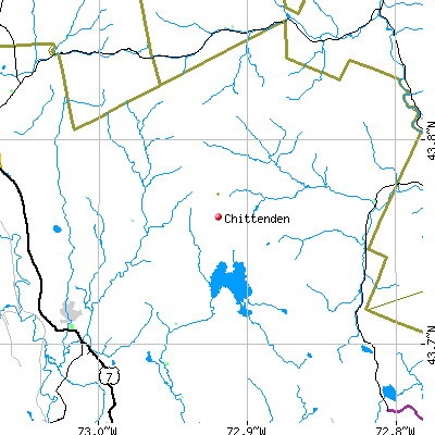 Chittenden map