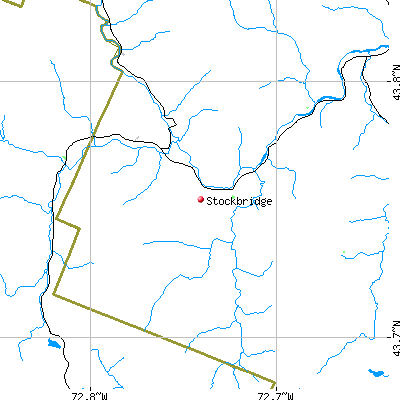Stockbridge map